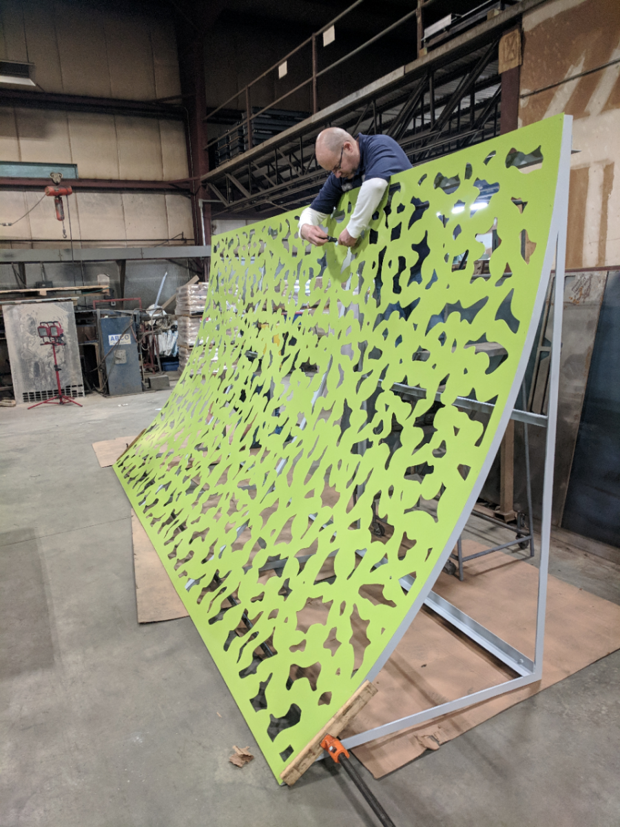 Wegmans Salad Frame Assembled