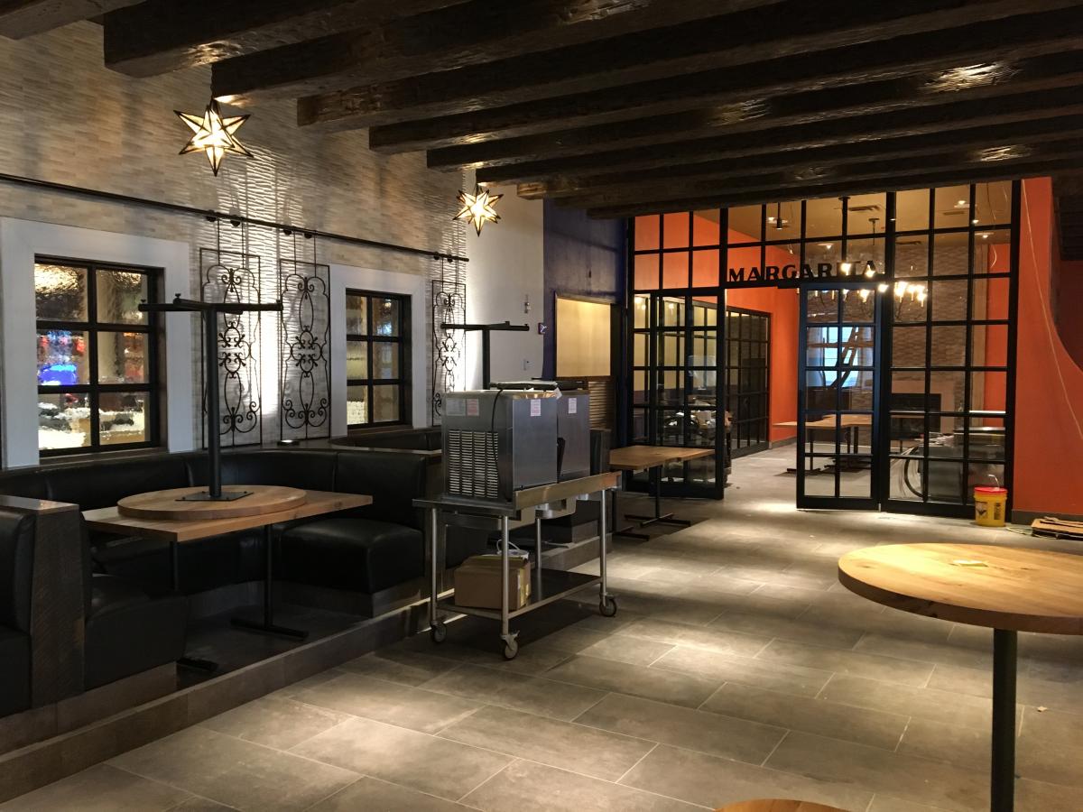 Window Doors + Iron Decor at Walls